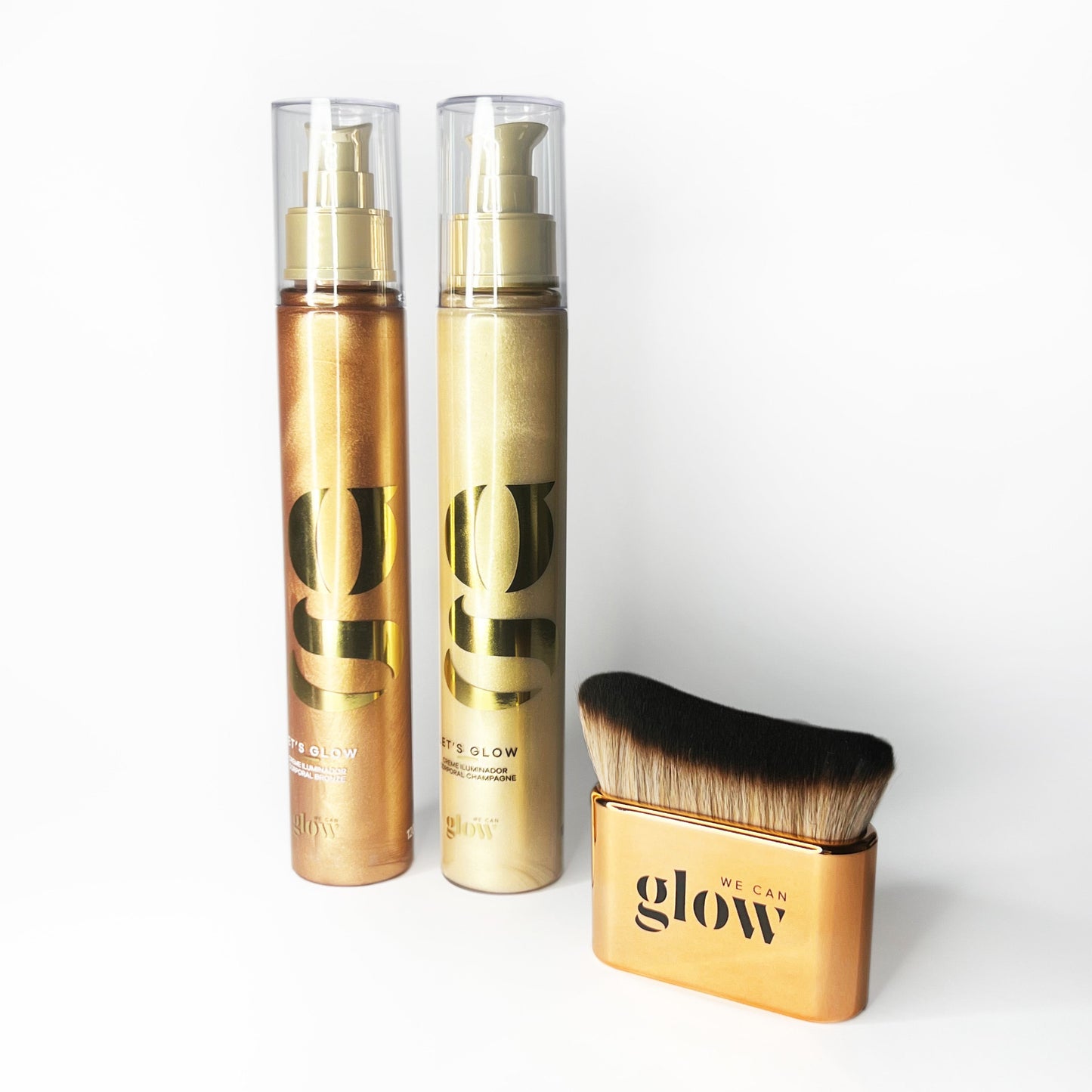 Kit Iluminadores + Pincel Multifuncional